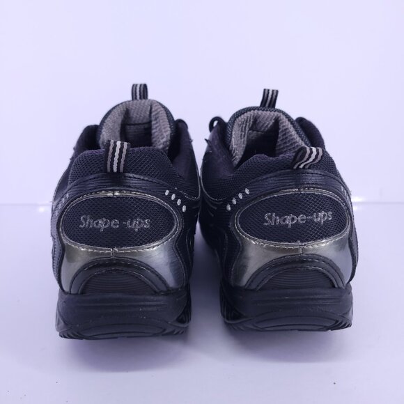 SKECHERS Shape Ups SN12320 Black Womens Size 9.5 Walking Toning Sneakers BKSL - Picture 7 of 14